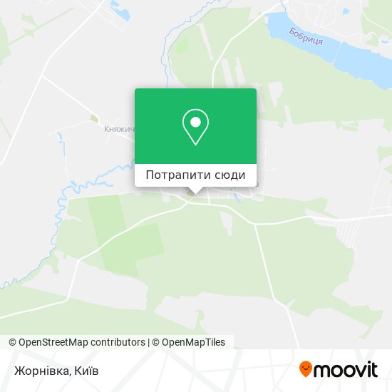 Карта Жорнівка