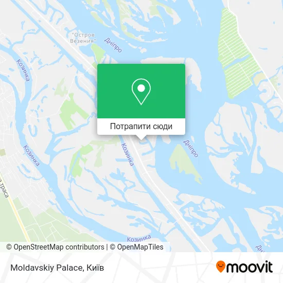 Карта Moldavskiy Palace