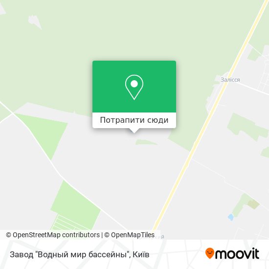 Карта Завод "Водный мир бассейны"