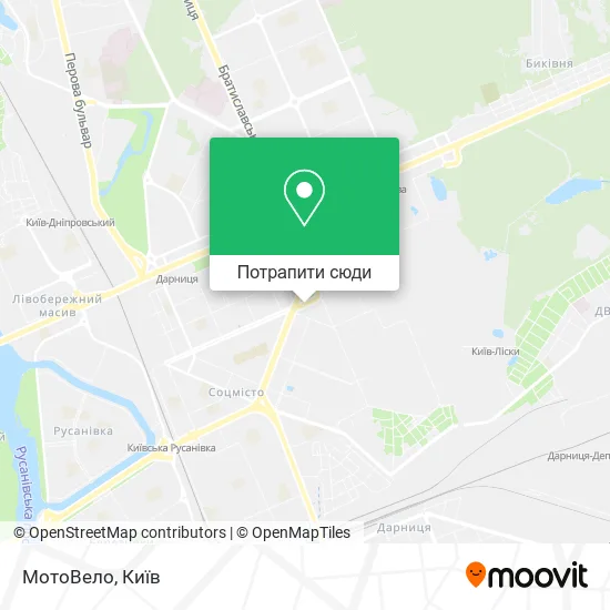 Карта МотоВело