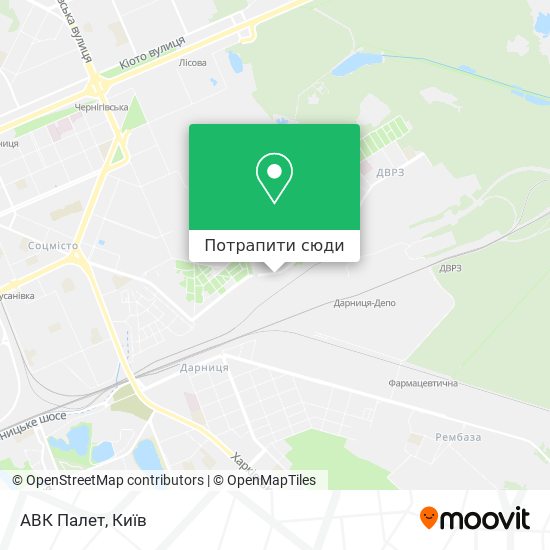 Карта АВК Палет