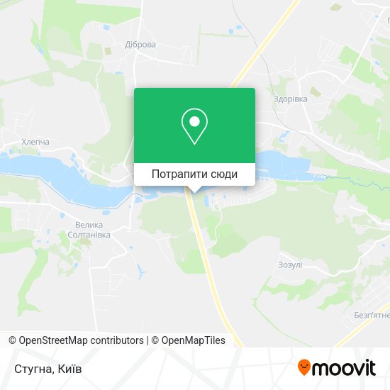 Карта Стугна