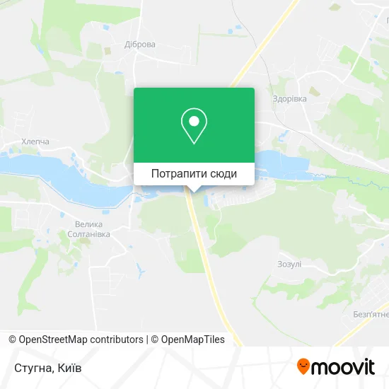 Карта Стугна
