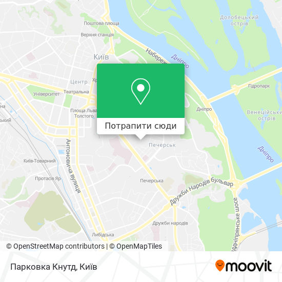 Карта Парковка Кнутд