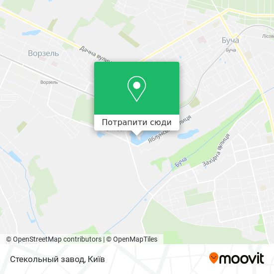 Карта Стекольный завод