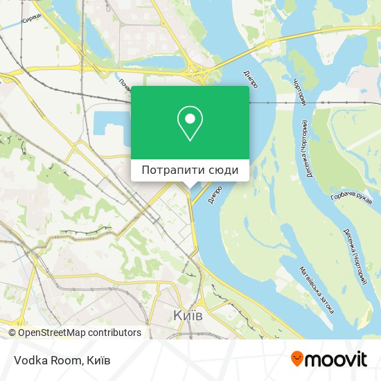 Карта Vodka Room