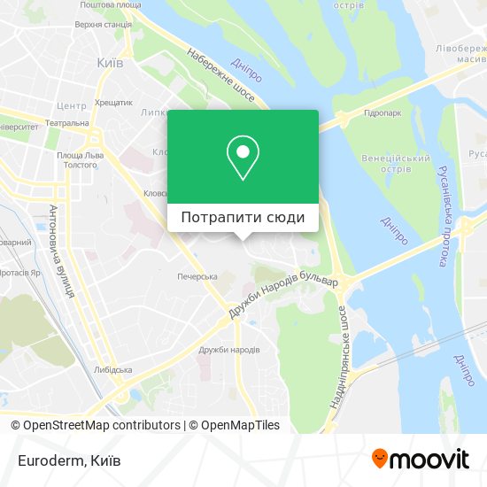 Карта Euroderm