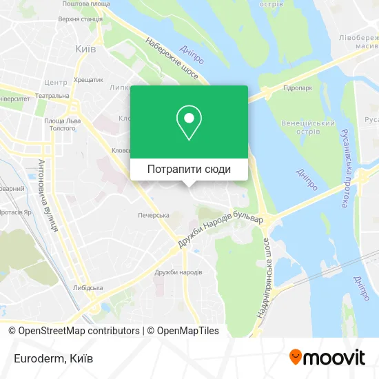 Карта Euroderm