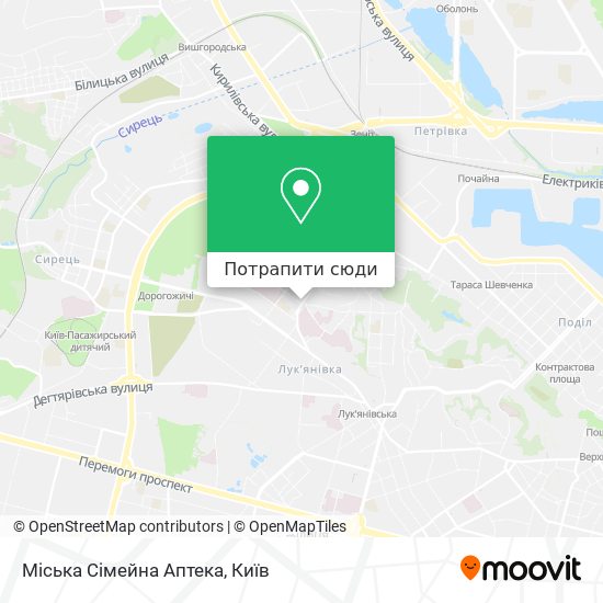 Карта Міська Сімейна Аптека