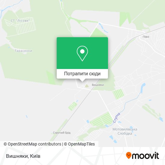 Карта Вишняки
