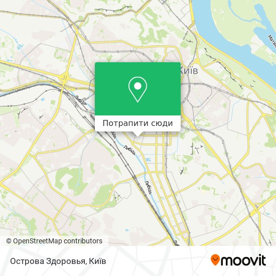 Карта Острова Здоровья