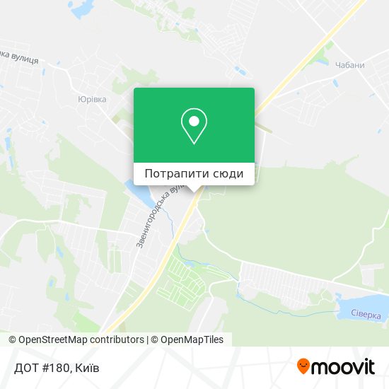 Карта ДОТ #180