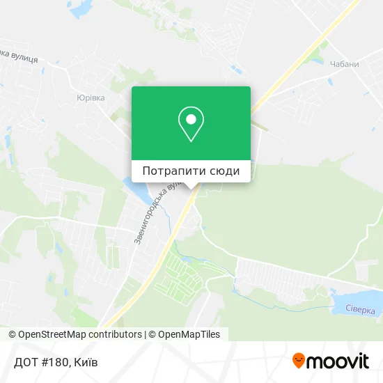 Карта ДОТ #180