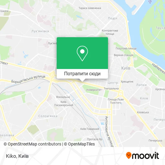Карта Kiko