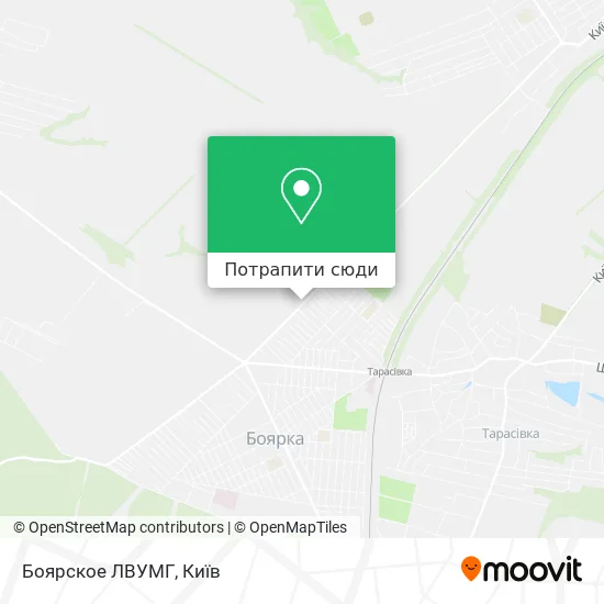 Карта Боярское ЛВУМГ
