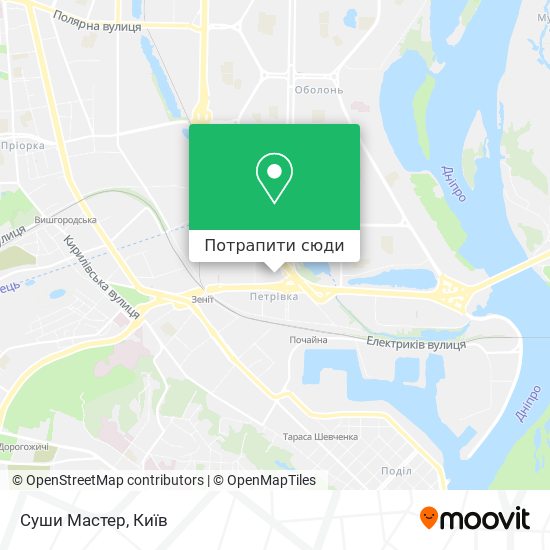 Карта Суши Мастер
