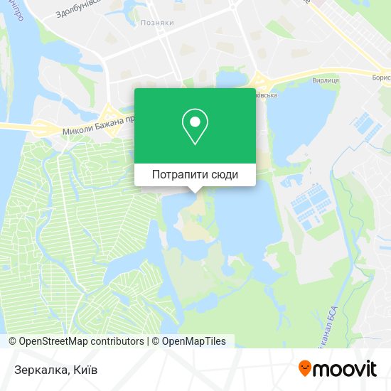 Карта Зеркалка