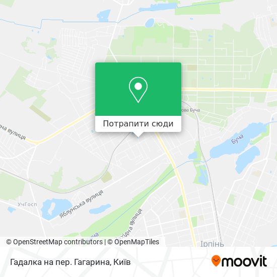 Карта Гадалка на пер. Гагарина