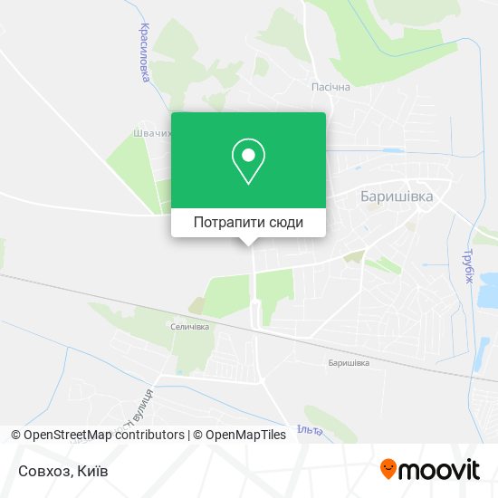 Карта Совхоз