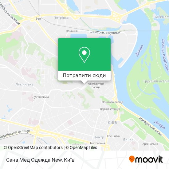 Карта Сана Мед Одежда New