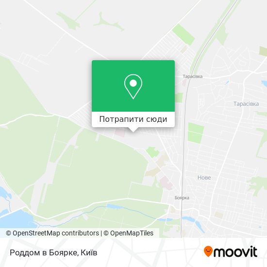 Карта Роддом в Боярке