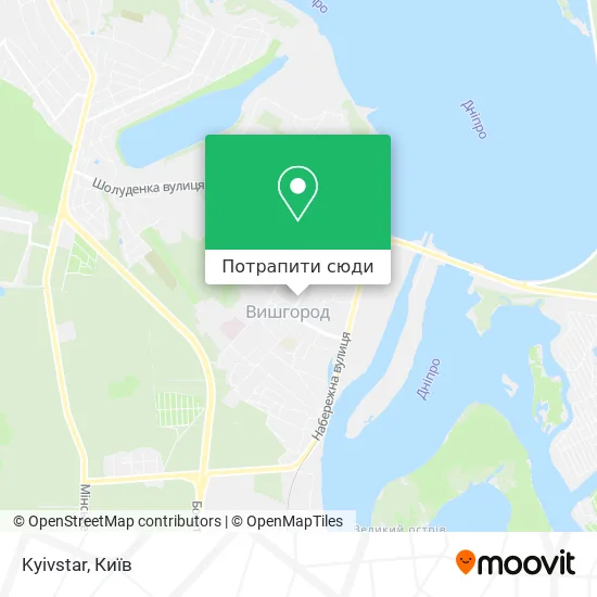Карта Kyivstar