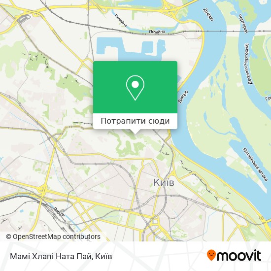 Карта Мамі Хлапі Ната Пай
