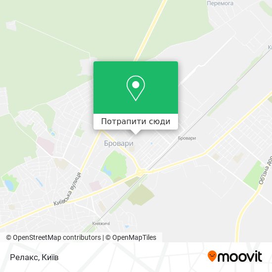 Карта Релакс