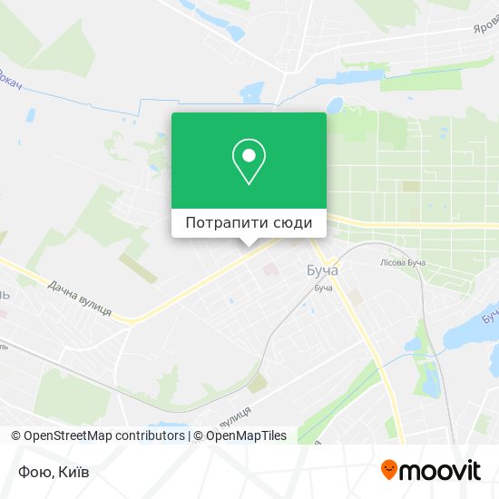 Карта Фою