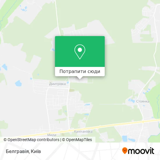 Карта Белгравія