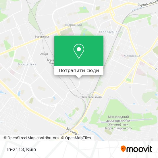 Карта Тп-2113