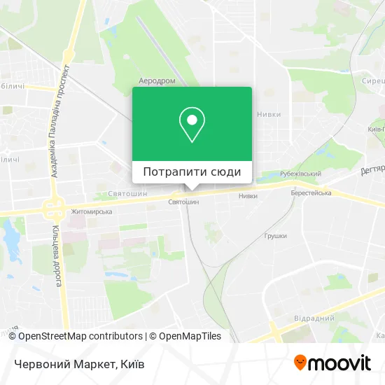 Карта Червоний Маркет