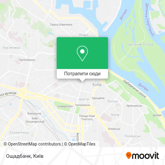 Карта Ощадбанк