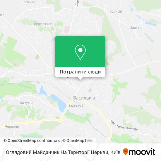 Карта Оглядовий Майданчик На Території Церкви