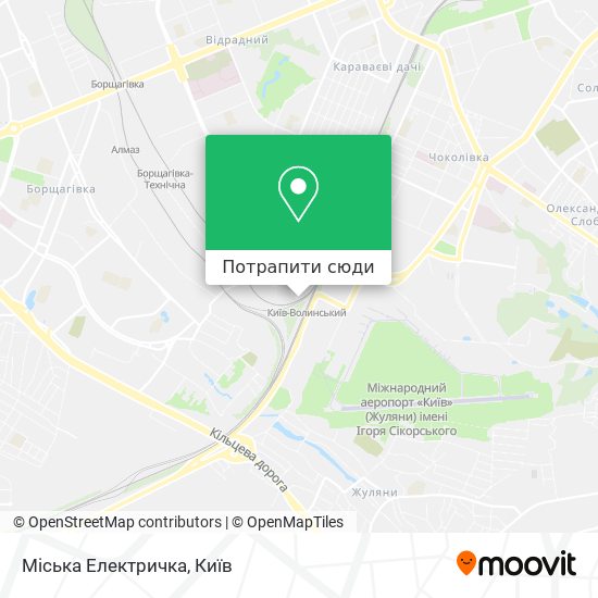 Карта Міська Електричка