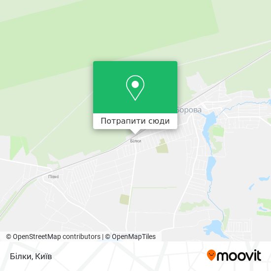 Карта Білки