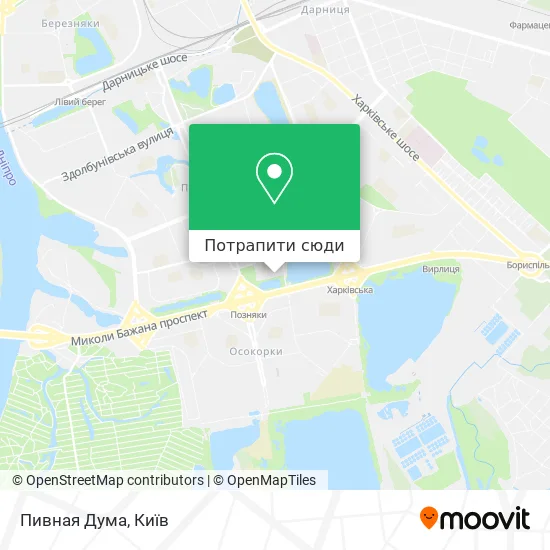 Карта Пивная Дума