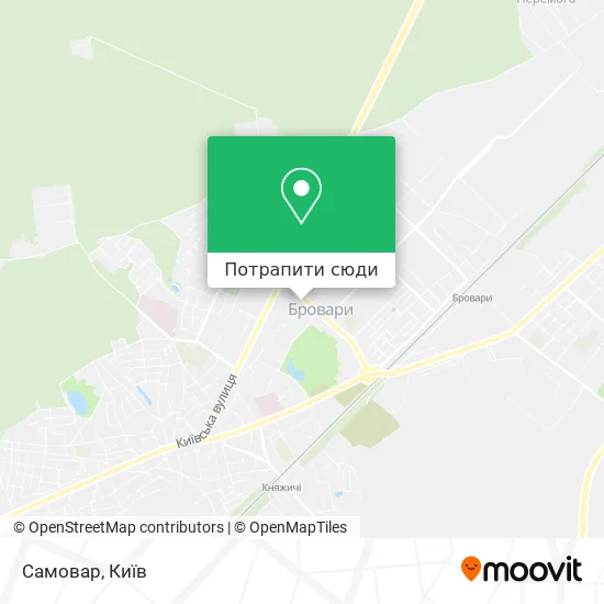 Карта Самовар
