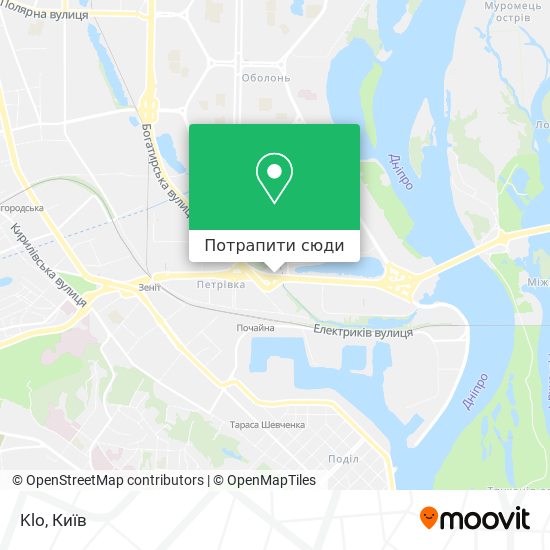 Карта Klo
