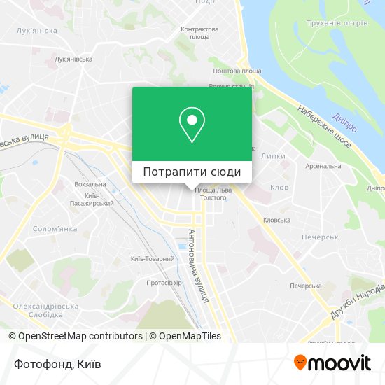 Карта Фотофонд