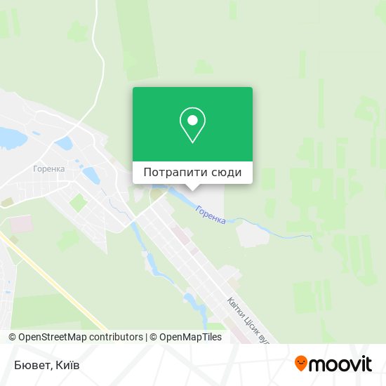 Карта Бювет