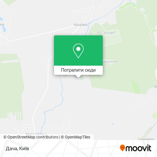 Карта Дача