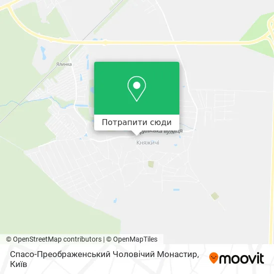 Карта Спасо-Преображенський Чоловічий Монастир
