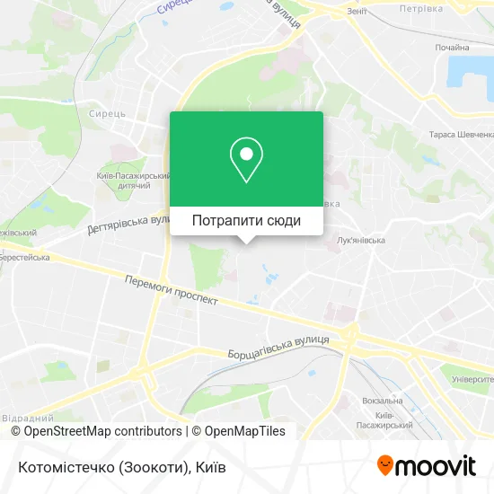 Карта Котомістечко (Зоокоти)