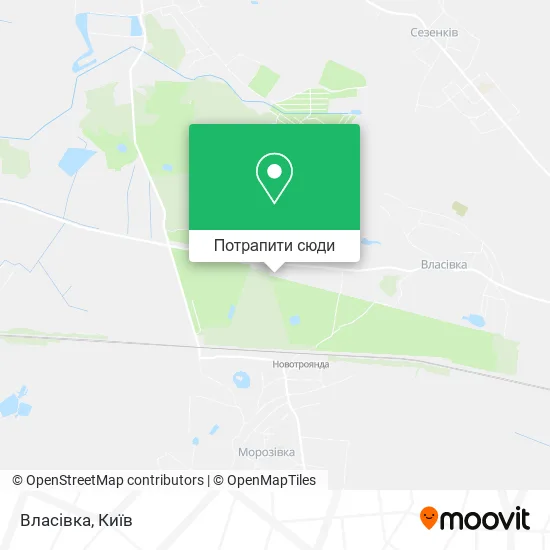 Карта Власівка