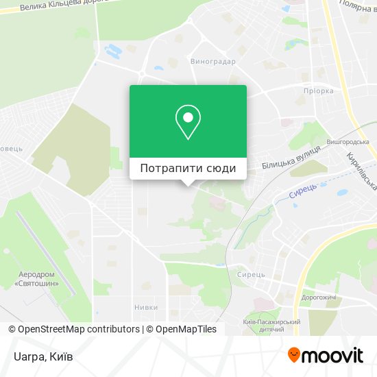 Карта Uarpa