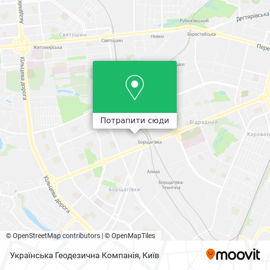 Карта Українська Геодезична Компанія
