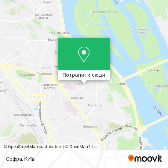 Карта Софра
