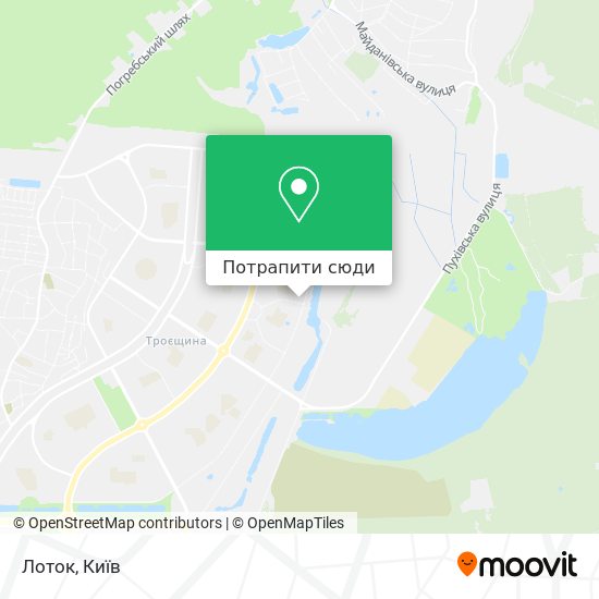 Карта Лоток