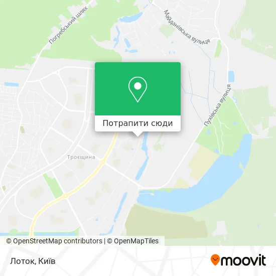 Карта Лоток
